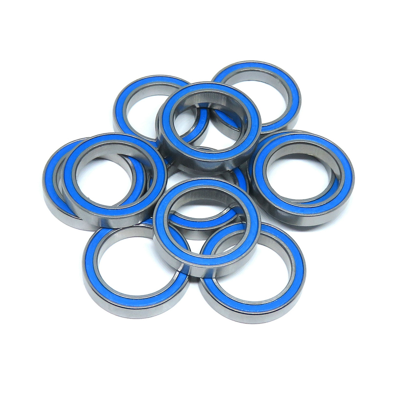 6702-2RS 15x21x4mm ABEC-5 Blue Seals Ball Bearing 6702RS Thin Wall Bearing 61702-2RS